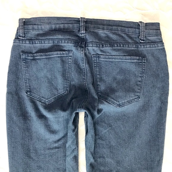 Forever 21 Jeans Blue Denim size 27 Destroyed Slim - Picture 5 of 7